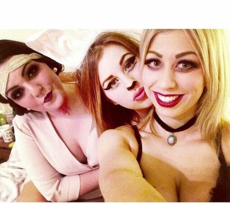 Chav sluts. Halloween - great excuse to dress like whores