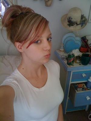 Cute blonde teen - selfies and social media photos