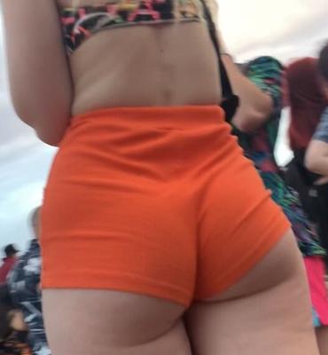 Orange shorts