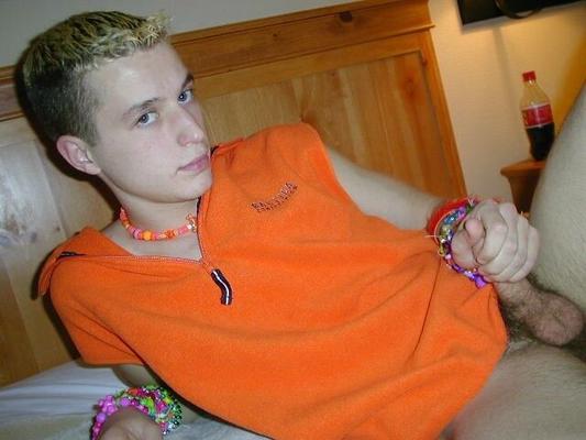 Mystery Blonde Twink