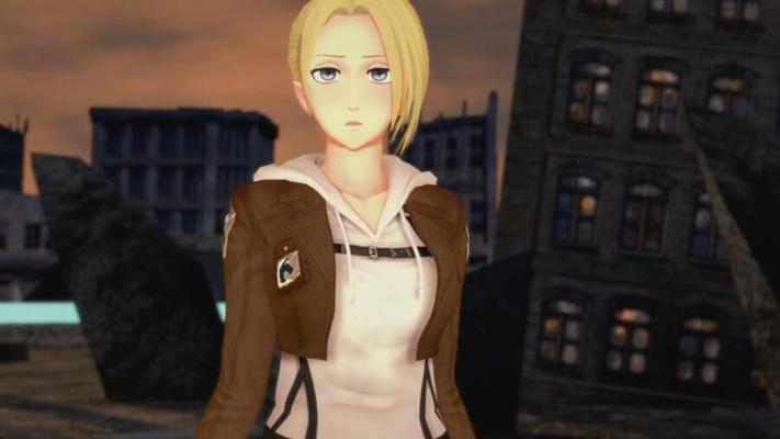 Attack on Titan – Annie Leonhart wird von Titan gefickt – Hentai