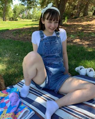 Ella Raine - cute diaper girl