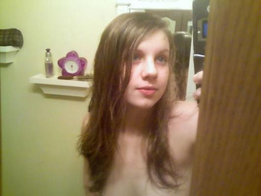 Naked Teen After a Hot Shower