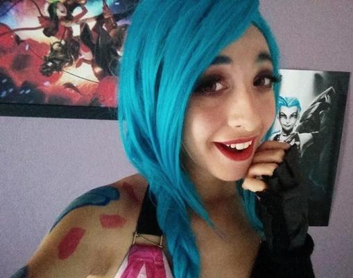 Mein Jinx Cosplay