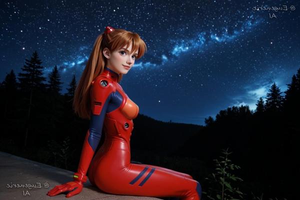 Artista Eugenérico AI Asuka Soryu Langley